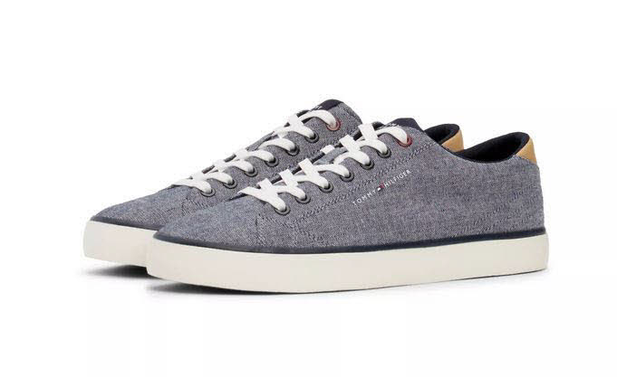 Tommy Hilfiger Hi Vulc low Chambray