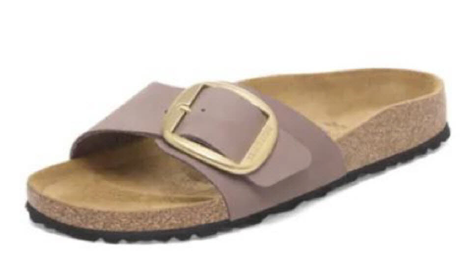 Birkenstock Madrid Big Buckle LENB Faded Purple
