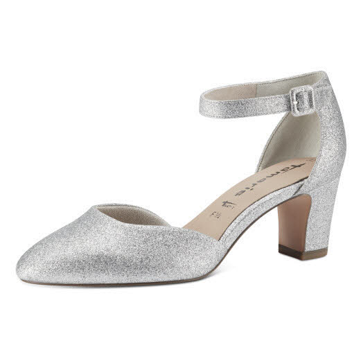 Tamaris Da.-Pumps SILVER GLAM