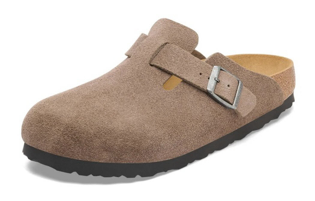 Birkenstock Boston LEVE Concrete Gray