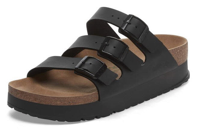 Birkenstock Florida III Flex Platform BF Black VEG