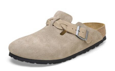 Birkenstock Boston LEVE Braided Taupe