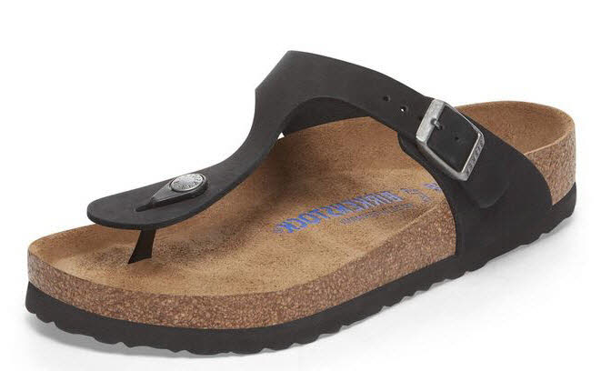 Birkenstock Gizeh SFB LENB Black
