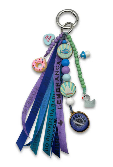 Escapulario Taschenanhänger Blue Breeze