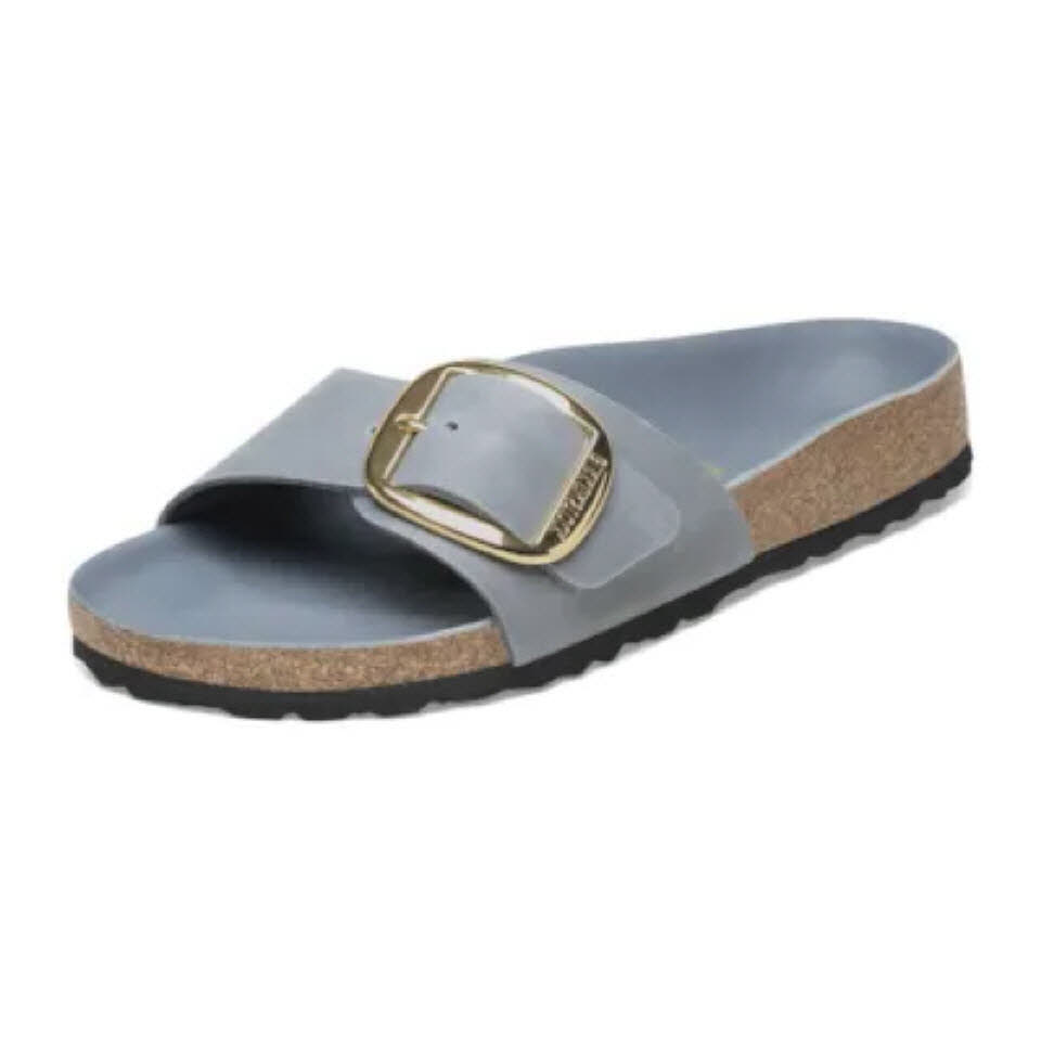 Birkenstock Madrid Big Buckle LEOI Basalt Gray HEX