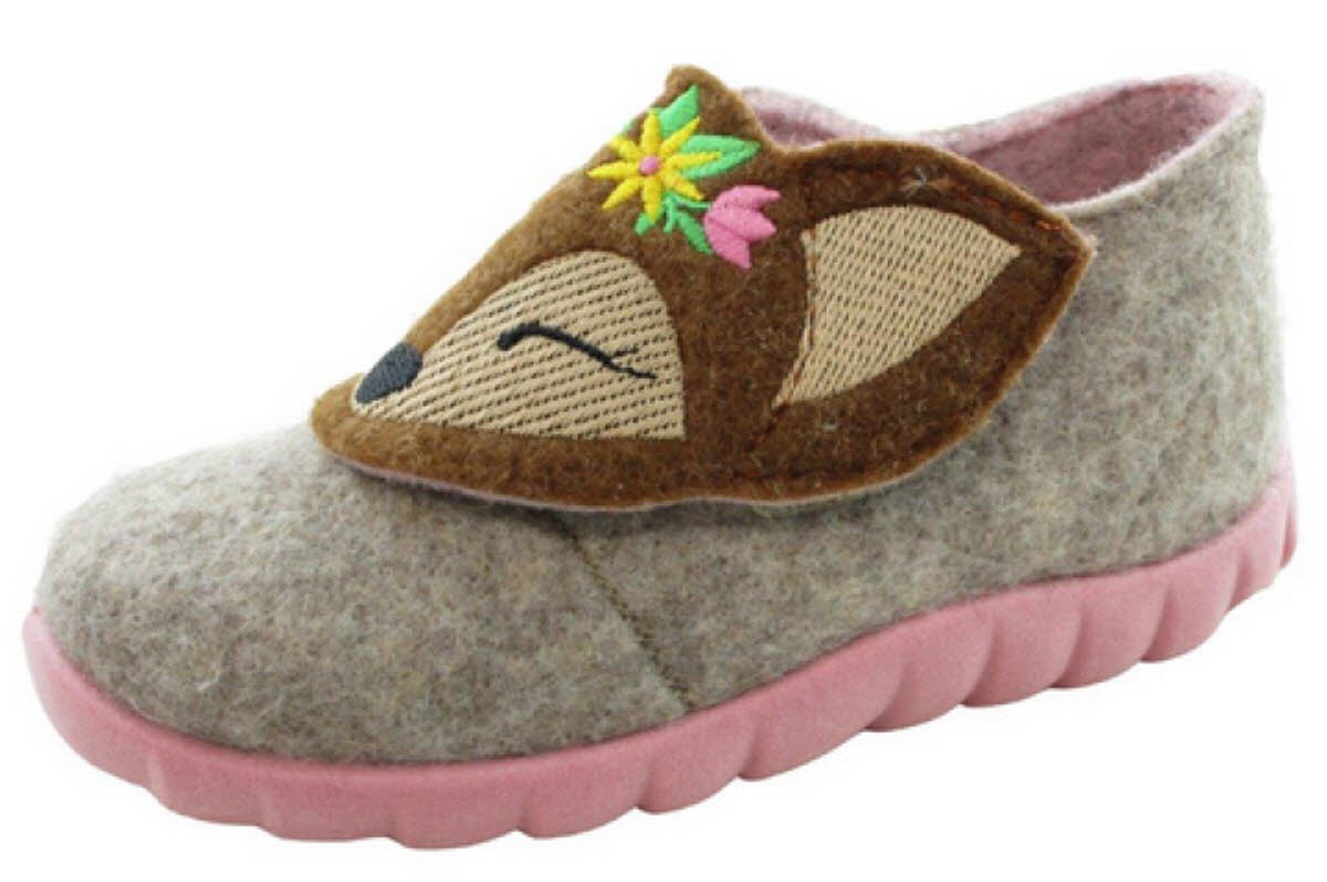 Fischer-Markenschuh KINDER-KLETT-HAUSSTIEFEL