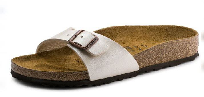 Birkenstock Madrid BF Graceful Pearl White