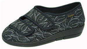 Fischer-Markenschuh Damen-Klett-Hausschuh
