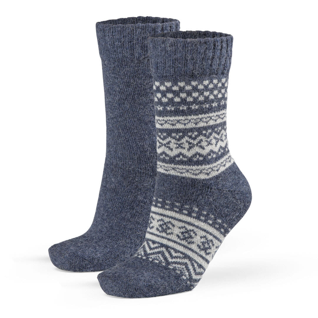 Fellhof Alpaka Hygge Socken, 2er Pack
